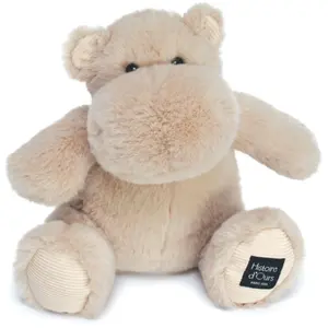Histoire d'ours - Plüschtier Nilpferd   Hip'Cool   Beige   25 cm   wei...