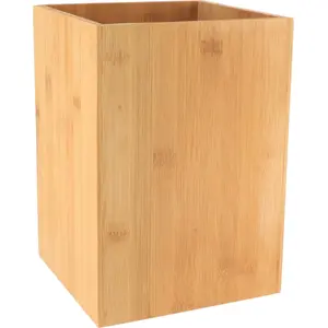 Ideko Badabfalleimer - 7.5L - hellbraun - Bambus - 26 cm günstig