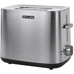 Muse ToasterEdelstahl, Toaster, Silber günstig