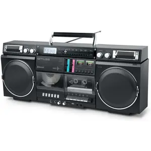 Muse M-380 GB (FM, Bluetooth), Radio, Schwarz