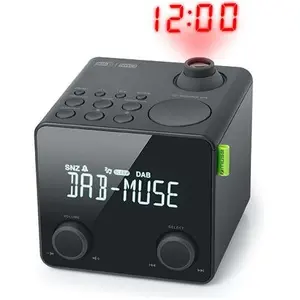 Muse M-189 CDB (DAB, DAB+, FM, Radio Frequency (RF)), Radio, Schwarz