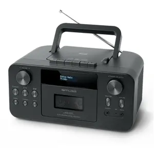 Muse | Tragbarer CD-Radio-Kassettenspieler mit Bluetooth | M-182 DB | ...
