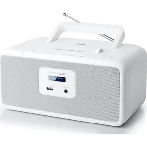Muse M-32 DBW, 1,4 kg, Weiß, Tragbarer CD-Player