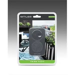 Muse M-01RS Radio, UKW/MW, Kopfh?rer-Ausgang, Akkubetrieb