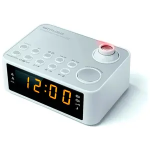 Muse M-178 PW, Uhr, Digital, FM, MW, 87,5 - 108 MHz, 522 - 1620 kHz, L...