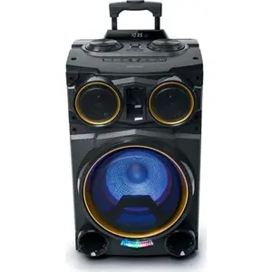 Muse M1938DJ, 500 W, Verkabelt & Kabellos, Schwarz, Drehregler, LED, M... günstig