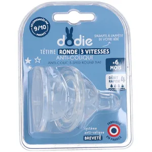 dodie® Anti-Kolik Flaschensauger Initiation+ ab 6 Monate 2 ct günstig