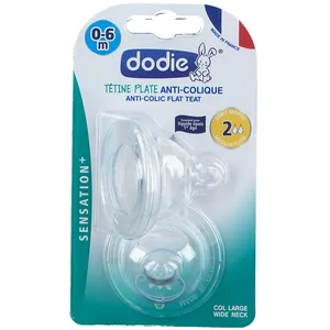 dodie® Anti-Kolik Flaschensauger Sensation+ 0-6 Monate 2 ct günstig