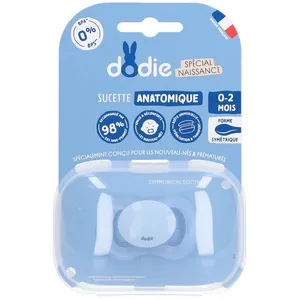 Dodie Anatomische Schnuller Blau 0-2 Monate Duo 1 ct günstig