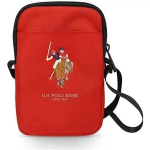 U.S. Polo US Polo Assn Handtasche USPBPUGFLRE Rot, Notebooktasche, Rot günstig