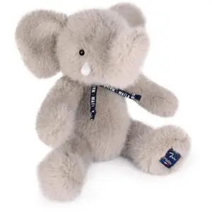 Maïlou Tradition Plüschtier Plüschelefant, grau, 30 cm, Sowen MA0278