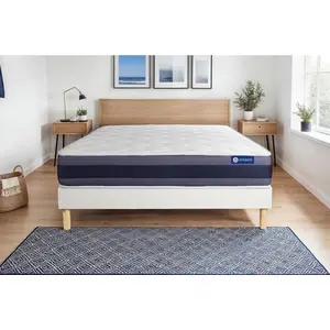 Actisom Actiflex morpho matratze 160x200cm + Bettgestell mit lattenrost , Härtegrad 2 , Taschenfederkern und Memory-Schaum , Höhe : 24 cm günstig