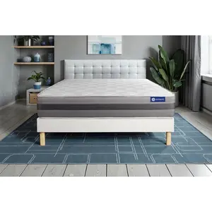 Actisom Actiflex relax matratze 90x200cm + Bettgestell mit lattenrost , Härtegrad 3 , Taschenfederkern und Memory-Schaum , Höhe : 24 cm günstig