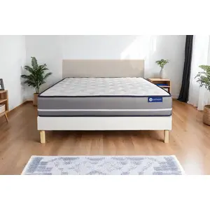 Actisom Actiflex pur matratze 160x200cm + Bettgestell mit lattenrost , Härtegrad 4 , Taschenfederkern , Höhe : 20 cm günstig