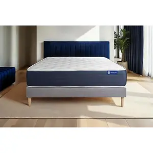 Actisom Actiflex sleep matratze 90x190cm + Bettgestell mit lattenrost - Dicke : 22cm - Taschenfederkern und Memory-schaum - H3 günstig