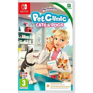 Nintendo Games Switch My Universe Pet Clinic Cats & Dogs Code In Box