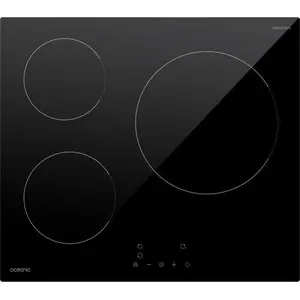 OCEANIC Induktionskochfeld mit 3 Kochzonen. L 60 x T 52 cm. OCEATI3Z7B