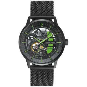Uhr Paddock 345A479 Automatik Skelettzifferblatt Edelstahl Milanaise-Armband Schwarz 43mm Gehäuse 22mm Armband günstig