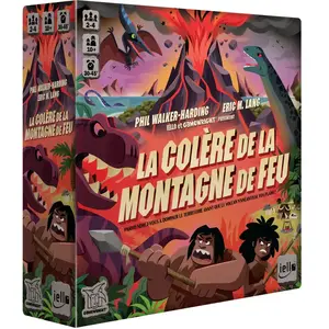 Gesellschaftsspiele IELLO La Colère de la Montagne de Feu TU