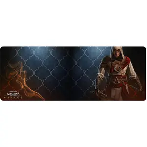 Freaks and Geeks Assassin's Creed - Tapis de souris Gaming XL - Modèle Assassin Portrait Mirage (XL), Mausmatte, Schwarz günstig