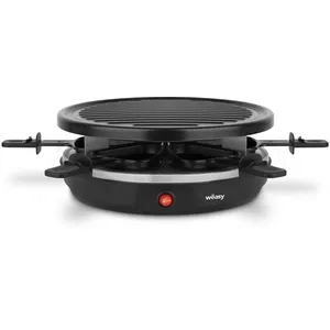 Weasy Raclette Gerät und Grill LUGA60 für 6 Personen