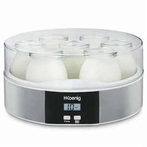 Joghurtbereiter mit 7 Gläsern H.Koenig 15 W günstig