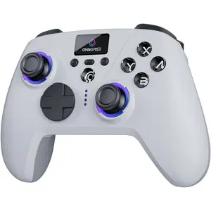 Oniverse - Wireless Controller Aura - Nintendo Switch 2 (Radiant White) (Android, Mac, PC, Switch), Gaming Controller, Weiss