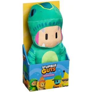Großes Plüschtier   BANDAI   Stumble Guys   T-Rex Guy   30 cm