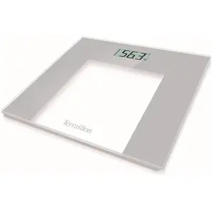 Terraillon, Personenwaage, TP1000 Rechteck, Elektronische Personenwaage (150 kg)