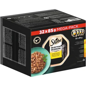 Sheba SHEBA® Schale Multipack Selection in Sauce Geflügel Variation 32...