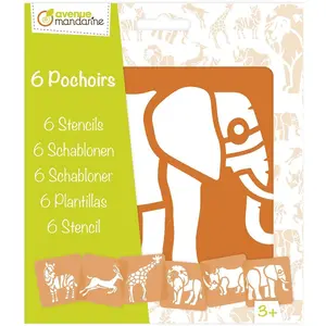 My Mandarine, Mal Zubehör, Schablonen-Set