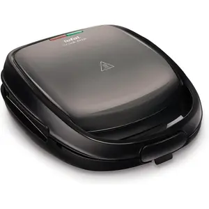 Tefal SW3418, Waffeleisen, Schwarz, Grau