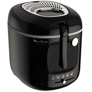 Moulinex AM480870, Fritteuse, 2 kg, 3,3 l, Einzelbild, Schwarz, Eigens...