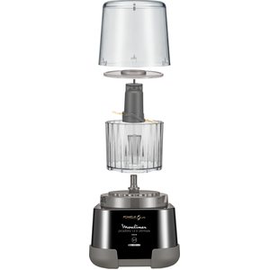 Moulinex DP8108, 550 l, 0,35 kg, Schwarz, Titan, 1000 W, 170 mm