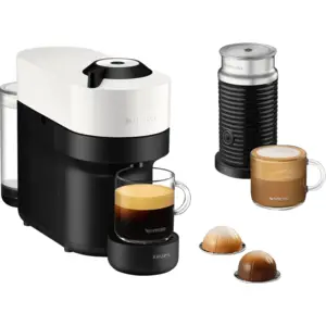 Krups Nespresso Vertuo Pop Coconut White XN9211 mit Aeroccino