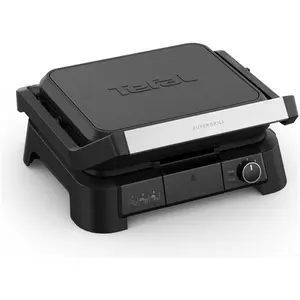 Tefal GC5108, Kontaktgrill, Schwarz, Silber