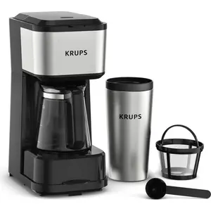 Krups Simply Brew 3-in-1 KM207D10, Filterkaffeemaschine, Gemahlener Ka...