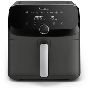 Moulinex Easy Fry Mega EZ855HF0, Heißluftfritteuse, 7,5 l, 2 kg, 80 °C...