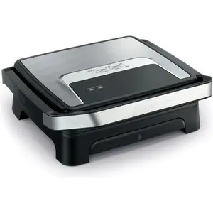 Tefal GC271D10, Kontaktgrill, Schwarz, Silber