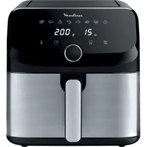Moulinex Easy Fry Mega EZ855D20, Heißluftfritteuse, 7,5 l, 80 °C, 200 ...