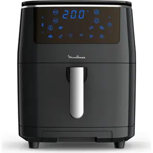 Moulinex AL201810, Heißluftfritteuse, 6,9 l, Einzelbild, Schwarz, Berü...