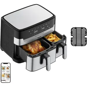 Tefal Dual Easy Fry & Grill Ey905d 8.3l 2700w Heißluftfritteuse günstig