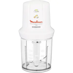 Moulinex DJ300110, 0,25 l, 0,2 kg, Weiß, Kunststoff, Edelstahl, 270 W