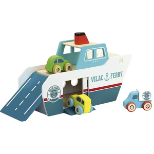 Vilac ferry, Boot, 3 Jahr(e), Mehrfarbig, Holz