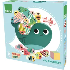 Vilac Stapelspiel Fische (Deutsch, Englisch, Französisch, Italienisch, 1 Spieler)