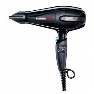 BaBylissPRO Haartrockner Babyliss PRO Caruso HQ Föhn Schwarz