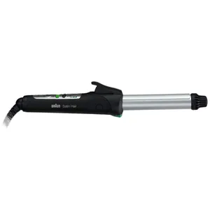 Braun - Elektrische Lockenbürste "Satin Hair 7 Curler EC 1" in Schwarz und Silber 1 ct