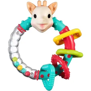 SOPHIE LA GIRAFE Baby Rassel: Weiche blaue Sophie die Giraffe Rassel f... günstig
