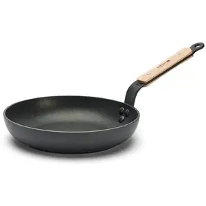 de Buyer 8780.24, Rund, Allzweckpfanne, Schwarz, Aluminium, Edelstahl,...