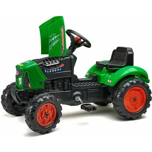 Falk Toys Traktor mit Anhänger